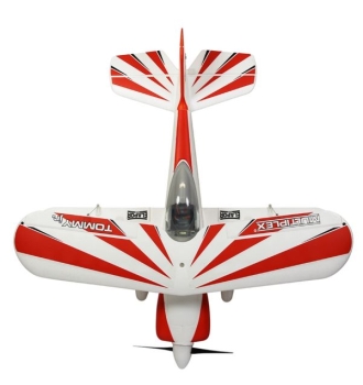 1-02130 TOMMY JR. Doppeldecker 90cm weiß/rot RR